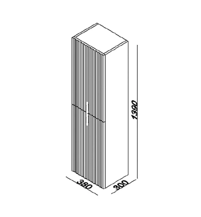 Vertikala LINEART JAZZ jade
