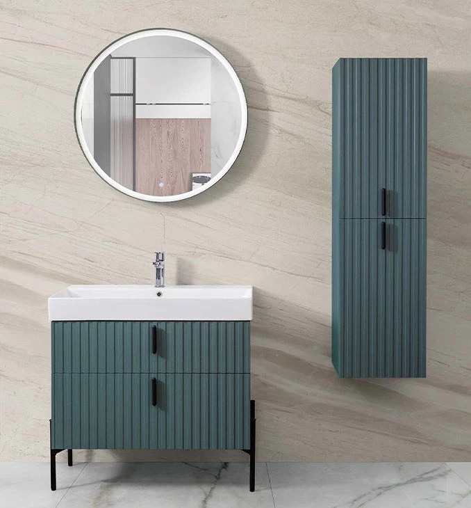 Ormarić LINEART JAZZ 600 jade sa lavaboom