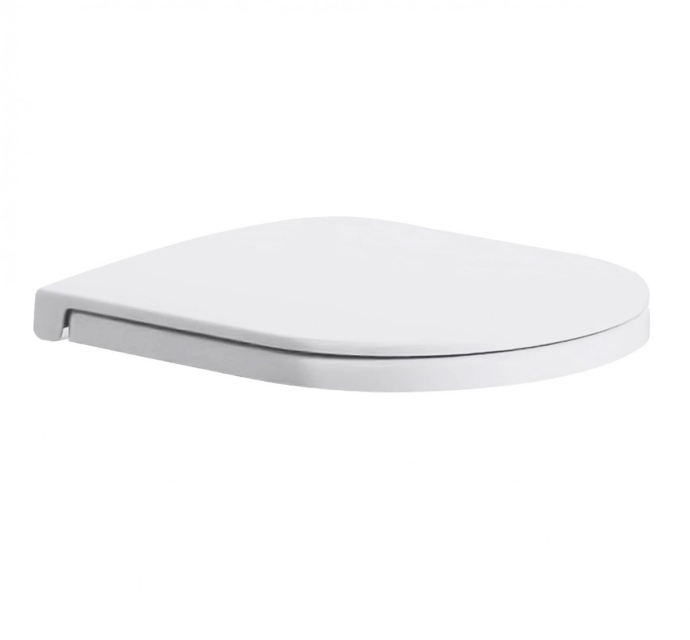 WC daska HATRIA FUSION slim softclose white glossy