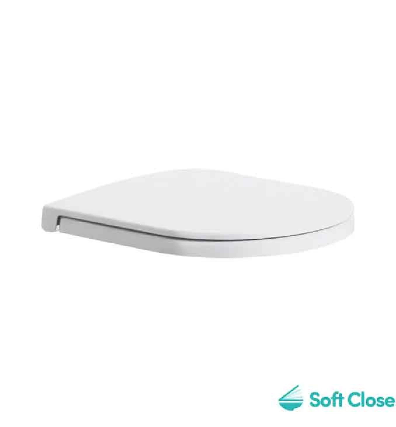 WC daska HATRIA FUSION mat bela slim softclose