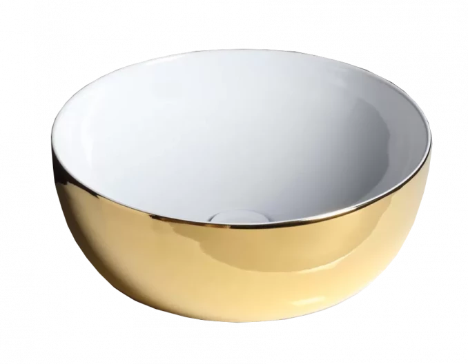 Lavabo AZZURRA CIRCLE 40cm  gold