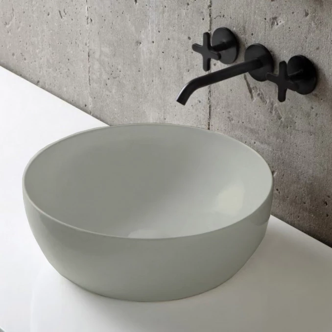 Lavabo AZZURRA CIRCLE 40cm sage