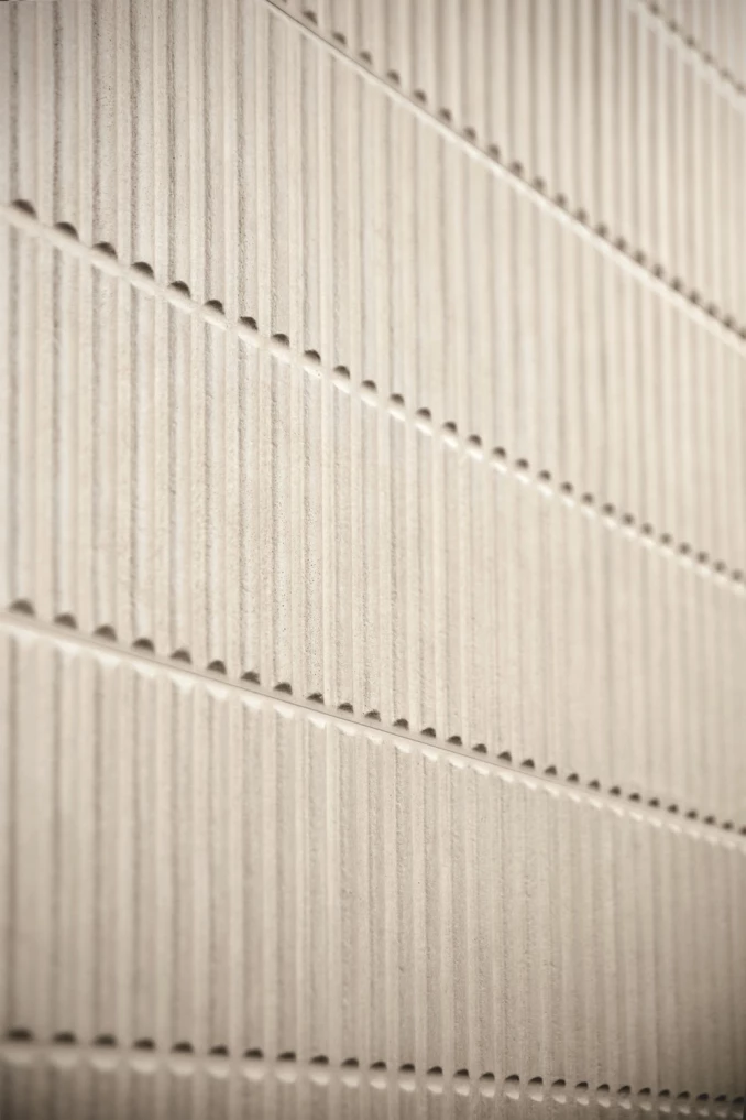 HOMEY stripes white matt 30x60 C49