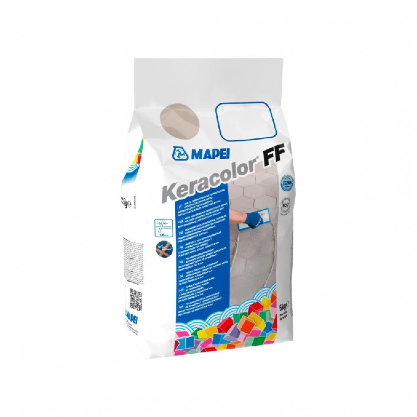 Fug masa Mapei KERACOLOR FF 5 kg tornado 174