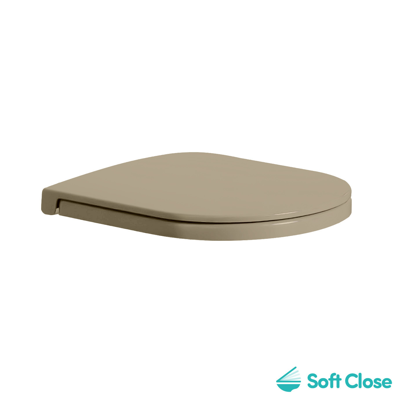 WC daska HATRIA FUSION slim softclose ivory matt