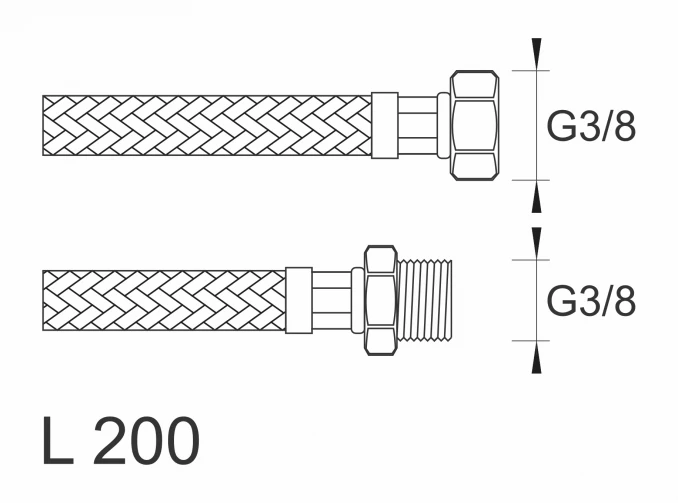 Brinoks crevo SBA FM3838 200