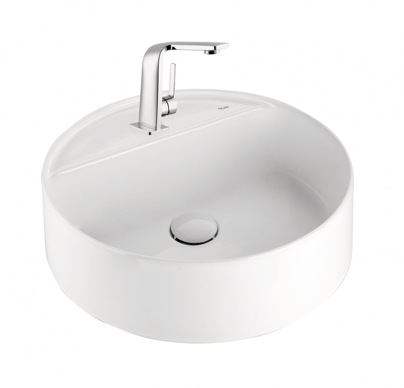 Lavabo KALE SMARTEDGE fi450 sa keramičkim podsklopom sifona