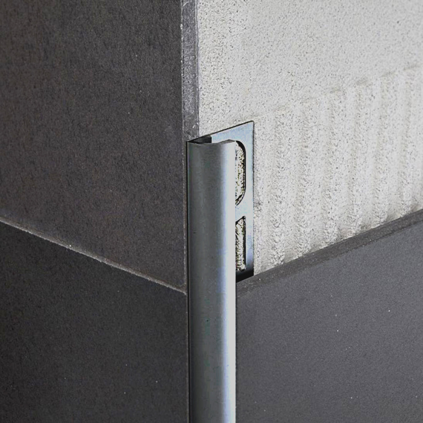 Profil PROFILPAS obla PROTRIM BRIGHT POLIRANI SILVER ALUMINIUM R8/10 270cm