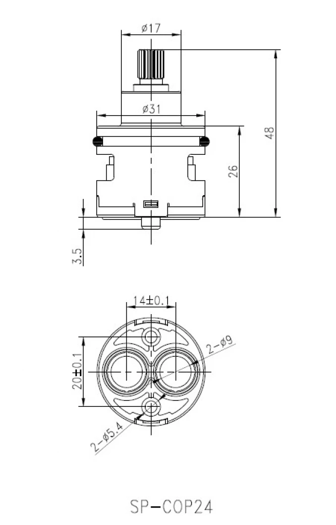Prebacivač COPEN NOOK za C-01-105
