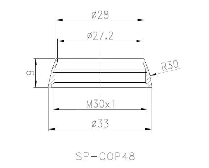 Rozetna mešača COPEN NOOK za C-01-109 mat crna