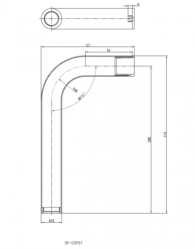 Lula COPEN NOOK za C-01-109 hrom