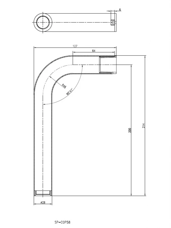 Lula COPEN NOOK za C-01-109 mat crna