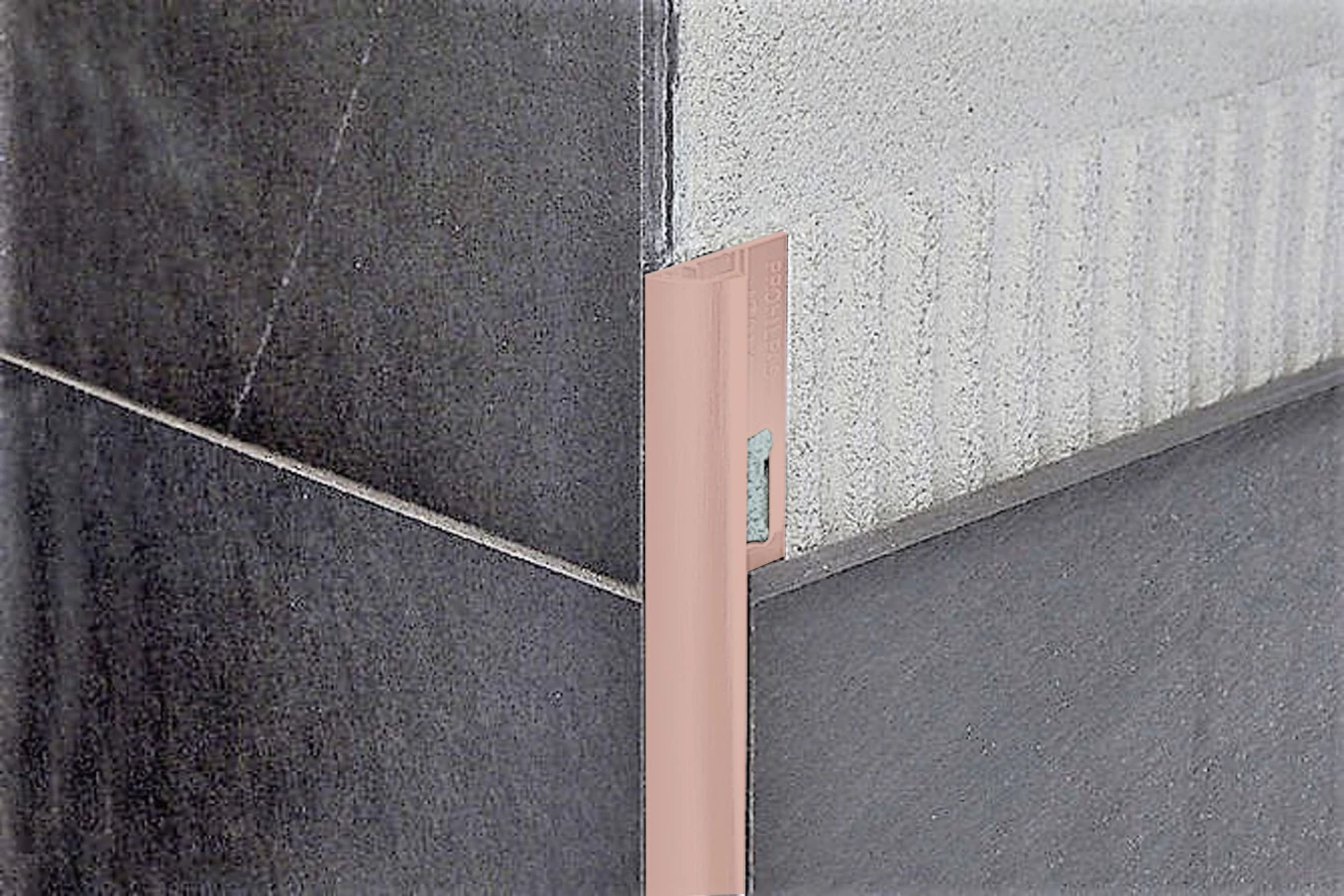 Profil PROFILPAS PROTRIM spoljni ugao 10mm beige bahama PVC 270cm