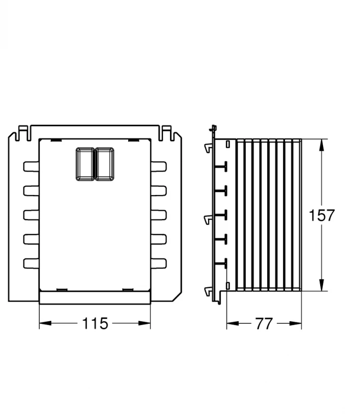 Adapter za taster GROHE RAPID SL