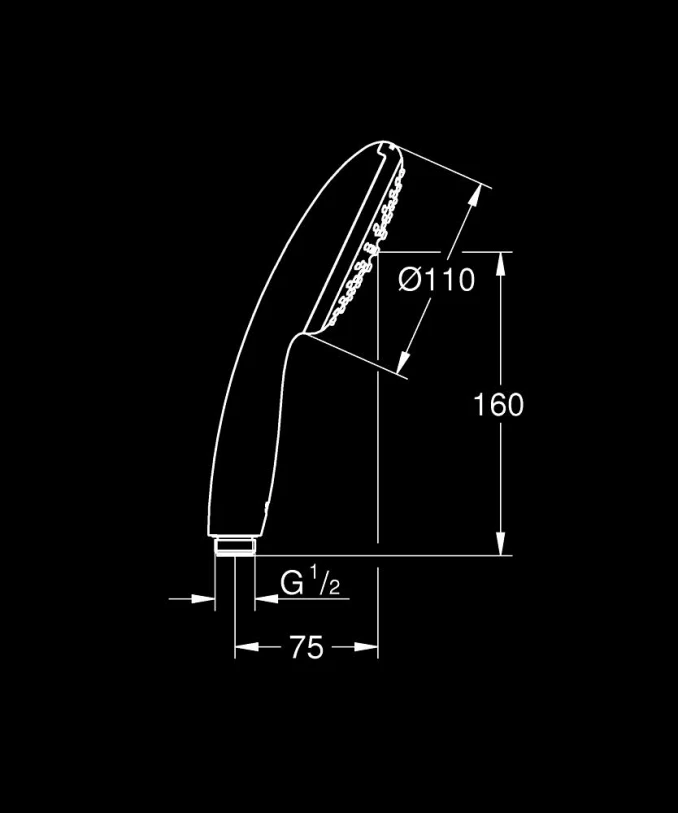 Tuš ručica GROHE TEMPESTA 110