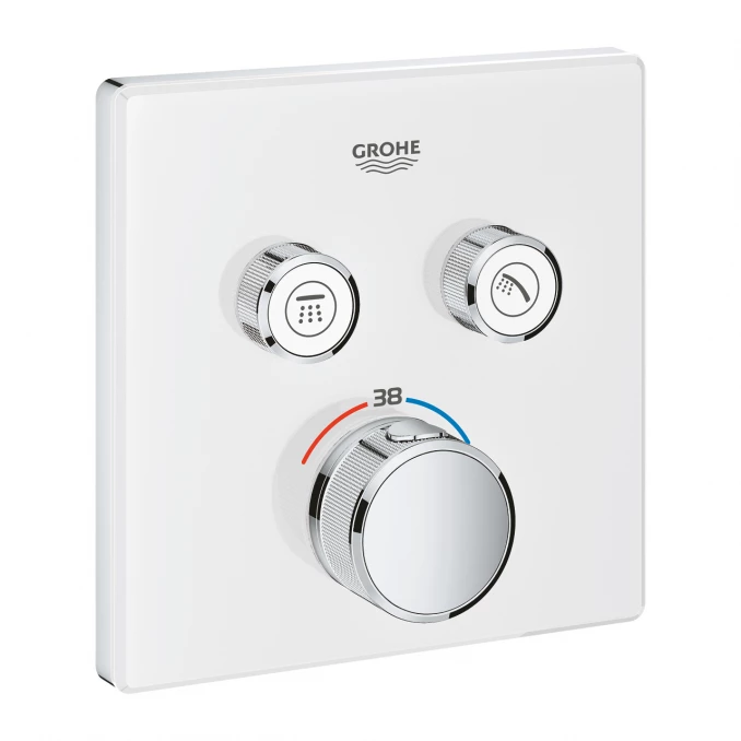 Termostat maska GROHE GROTHERM SMARTCONTROL 2F četvrtasta moon white