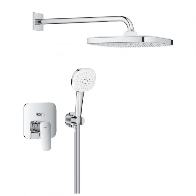 Ugradni set GROHE CUBEO sa Tempesta tušem 250mm cube