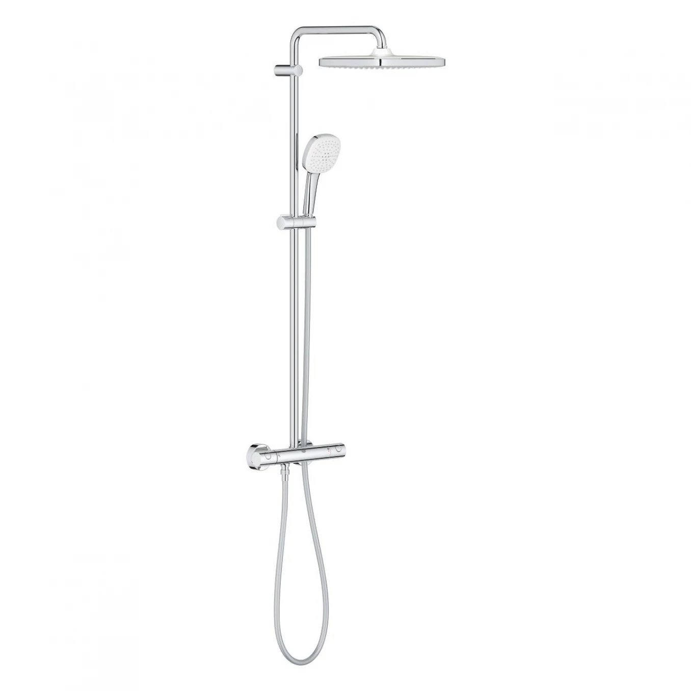 Termostatska baterija sa usponskim tušem GROHE TEMPESTA SYSTEM 250 CUBE