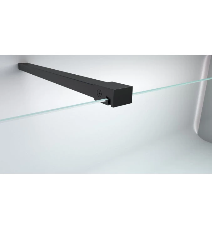 Walk-in COPEN MONTE 1200x2000 8mm staklo. mat crni