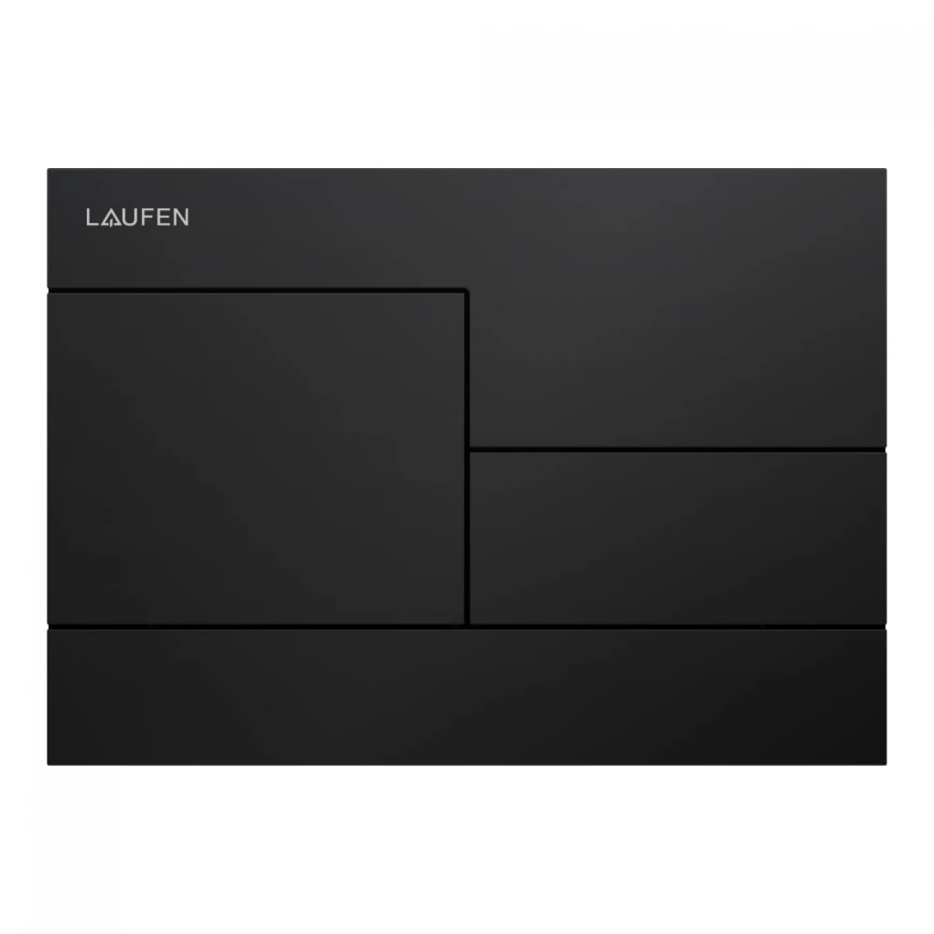 Taster LAUFEN INEO SKYLINE crni mat dvokoličinski