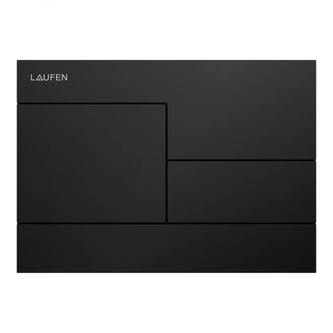 Taster LAUFEN INEO SKYLINE crni mat dvokoličinski