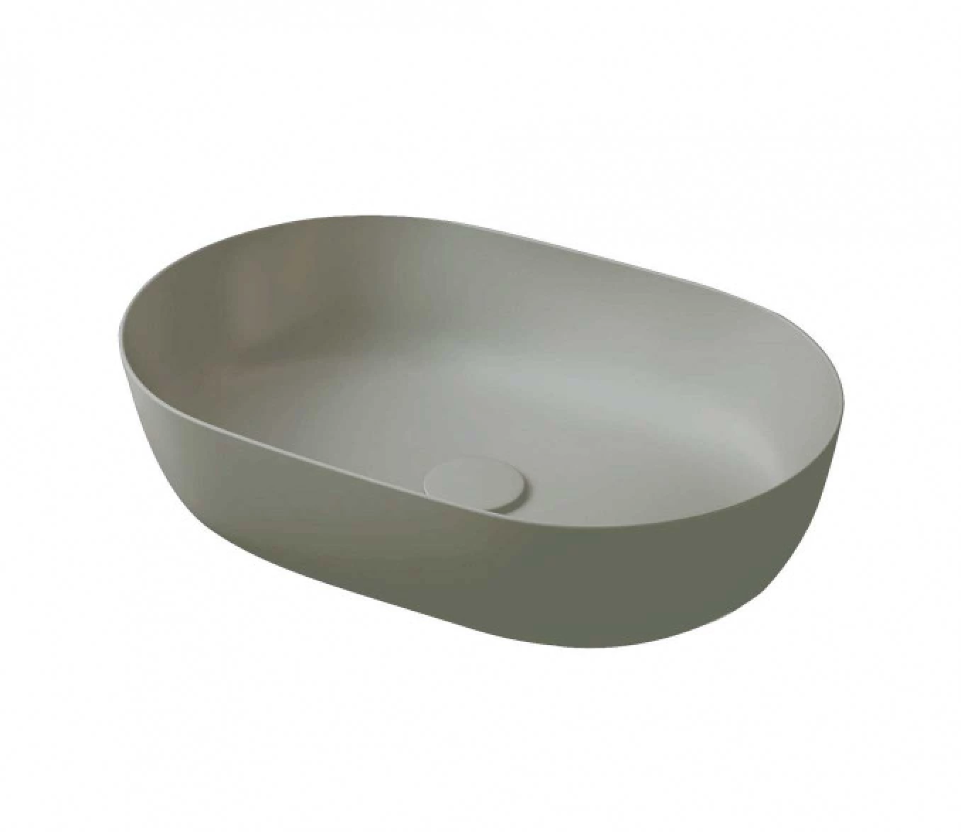 Lavabo nadgradni HATRIA HAPPYHOUR SLIM 21:00 750x380x150 cement matt