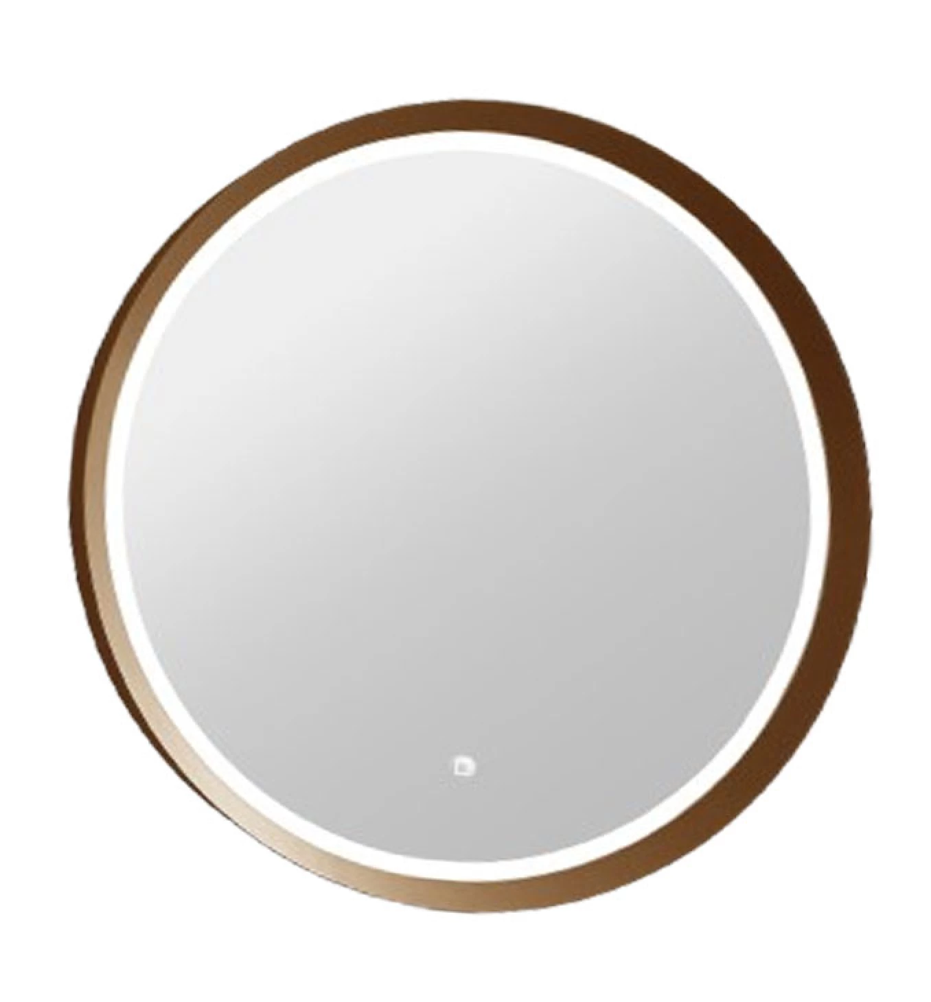 Ogledalo COPEN fi600 sa alu ramom 56.5mm LED zlatno