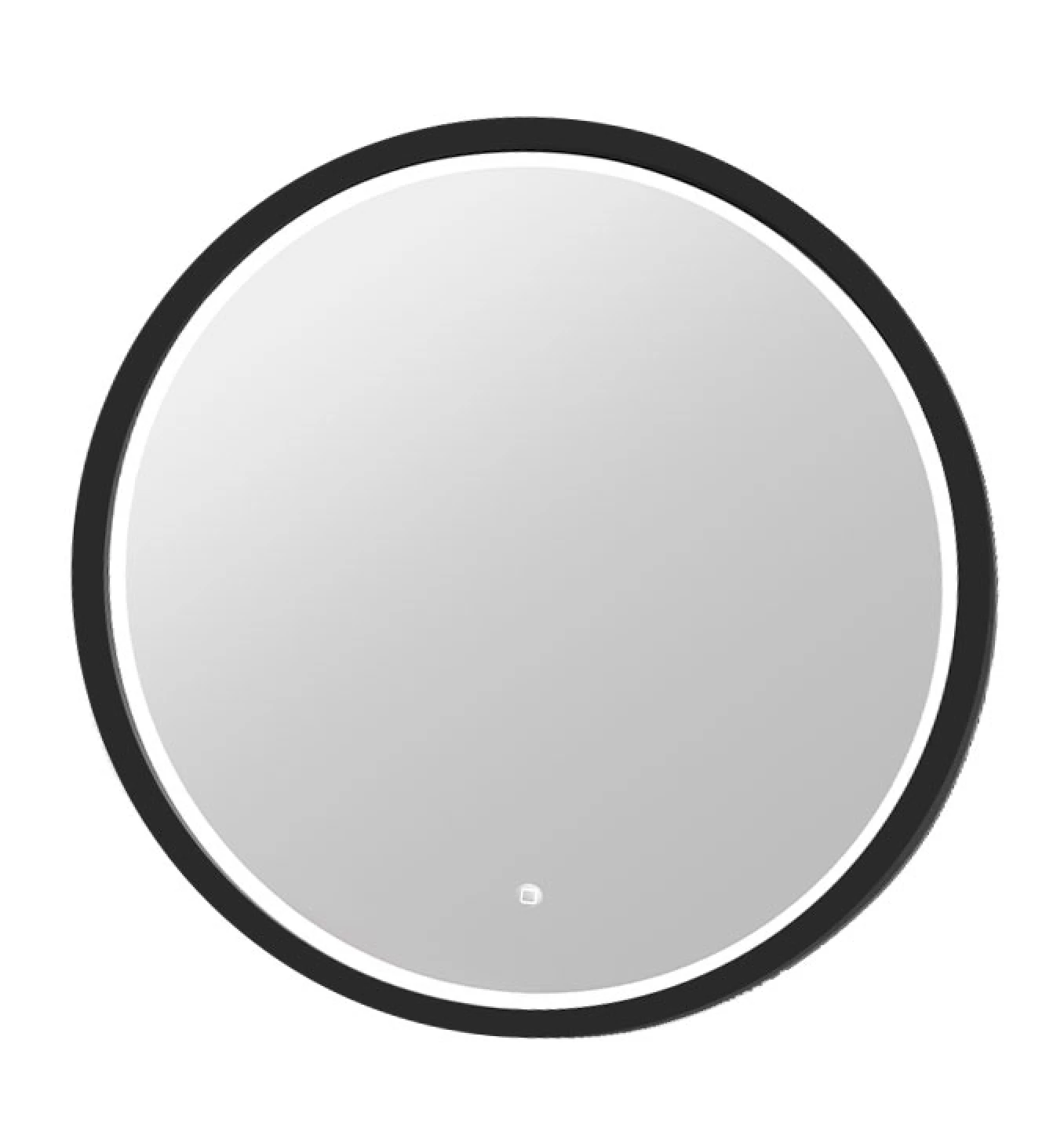 Ogledalo COPEN fi600 sa alu ramom 56.5mm LED mat crno