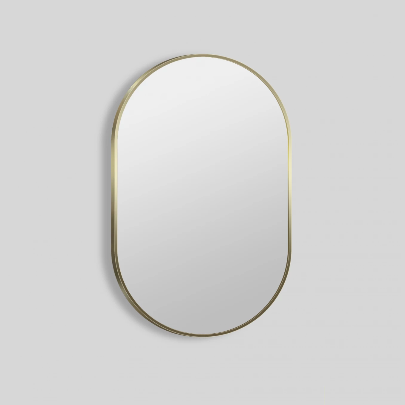 Ogledalo MINOTTI 500x800 sa alu ramom 7.7mm brušeno zlato