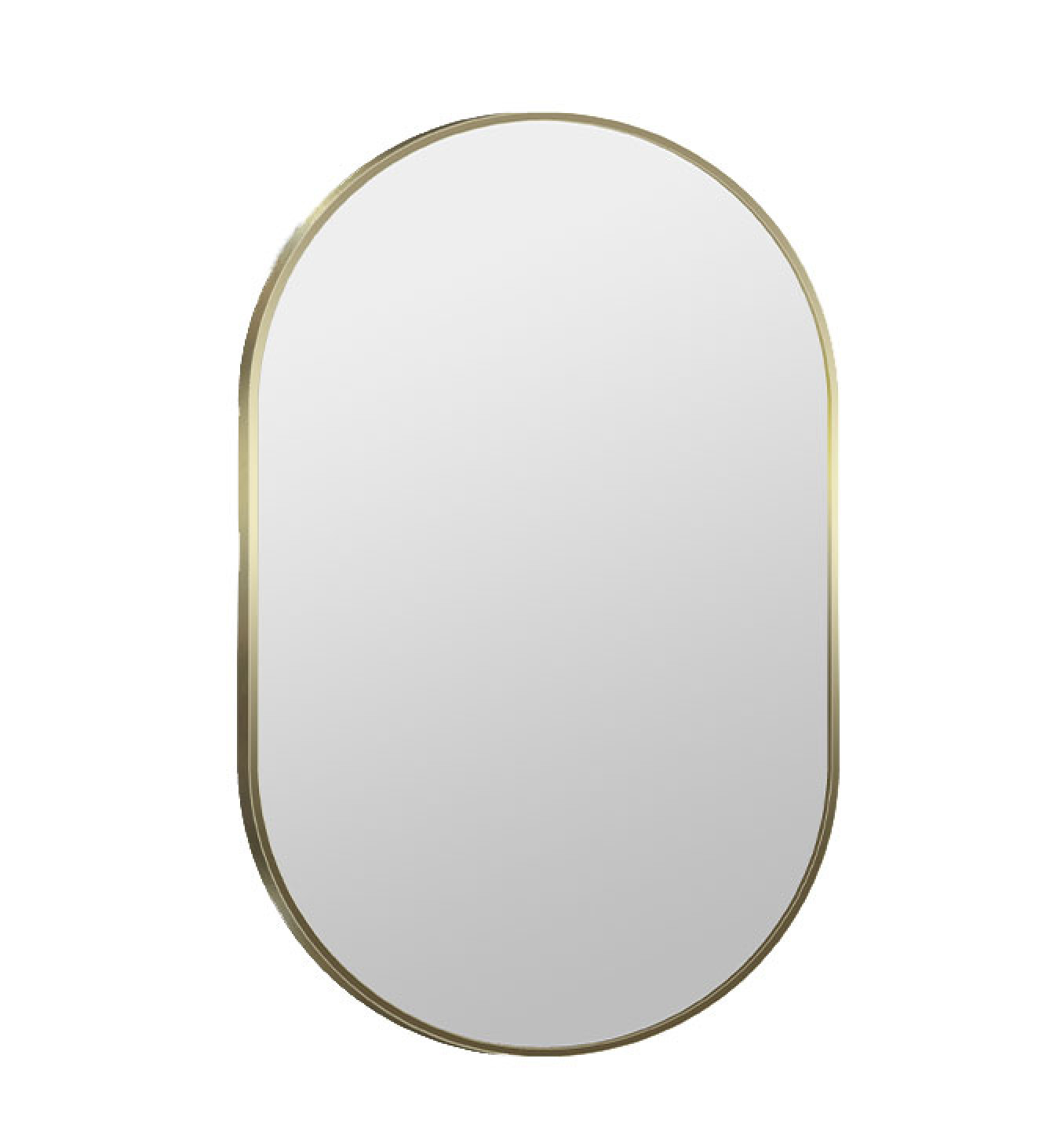 Ogledalo MINOTTI 500x800 sa alu ramom 7.7mm brušeno zlato