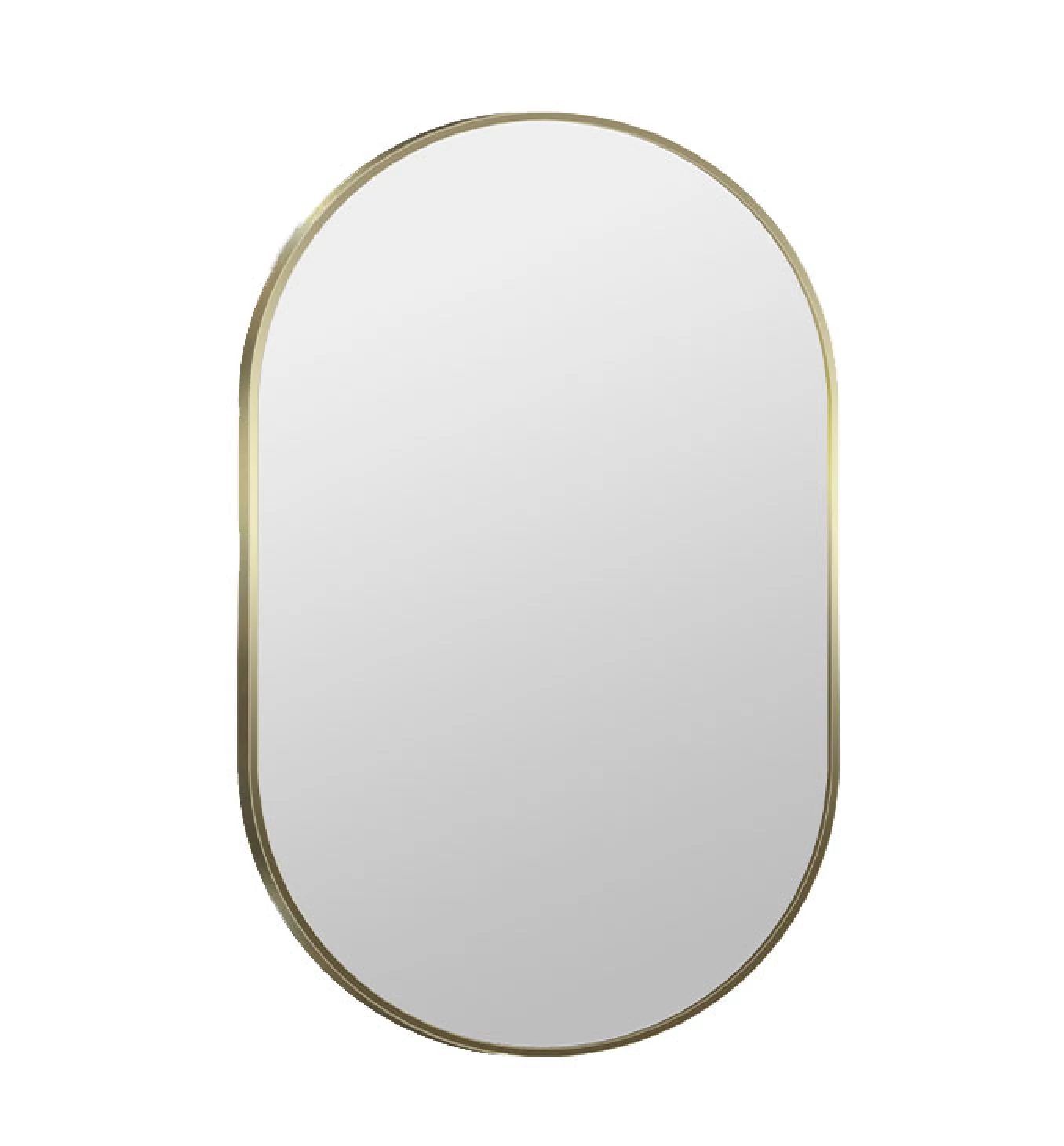 Ogledalo MINOTTI 500x800 sa alu ramom 7.7mm brušeno zlato
