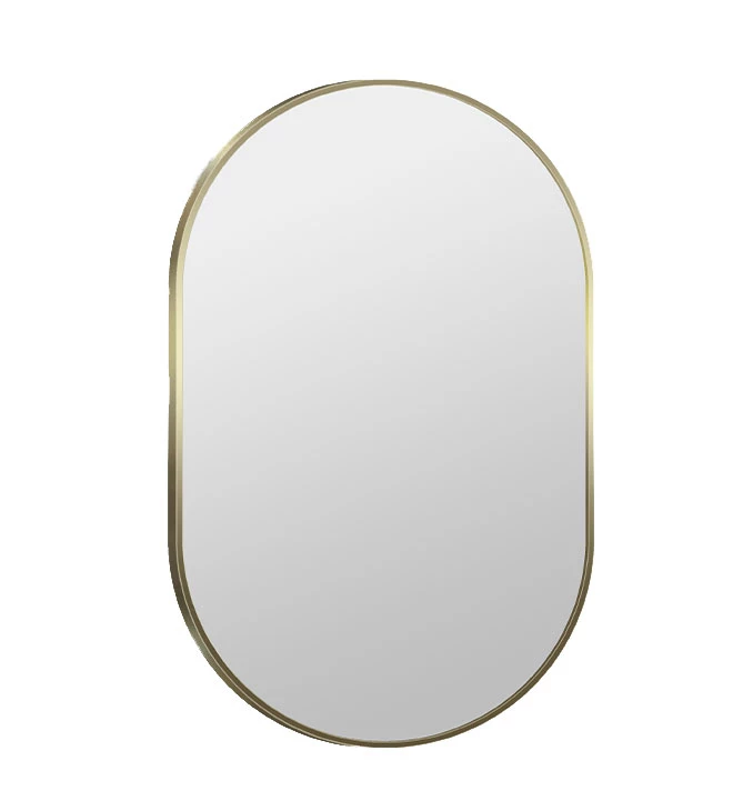 Ogledalo MINOTTI 500x800 sa alu ramom 7.7mm brušeno zlato