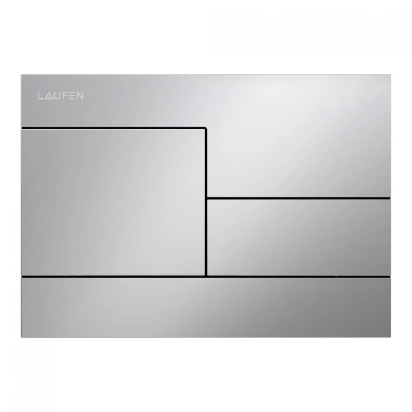 Taster LAUFEN INEO SKYLINE hrom mat dvokoličinski