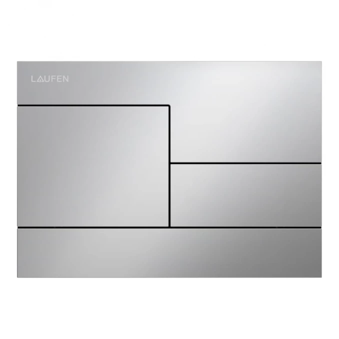 Taster LAUFEN INEO SKYLINE hrom mat dvokoličinski