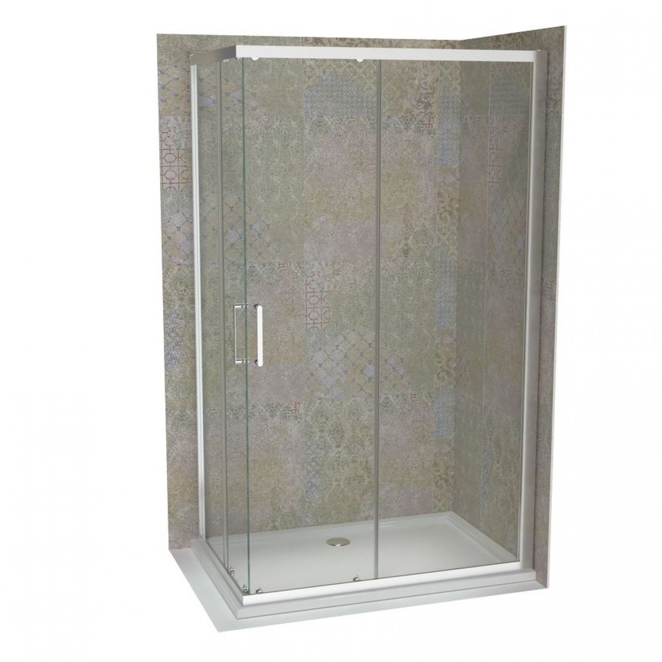 Tuš kabina ATLAS PRO 160x90cm staklo 6mm providno