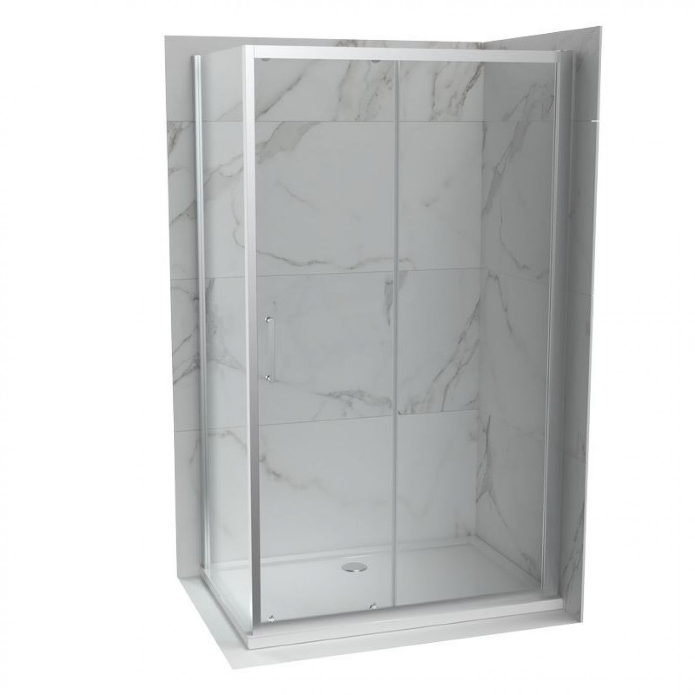 Tuš kabina ATLAS PRO 160x90cm staklo 6mm providno