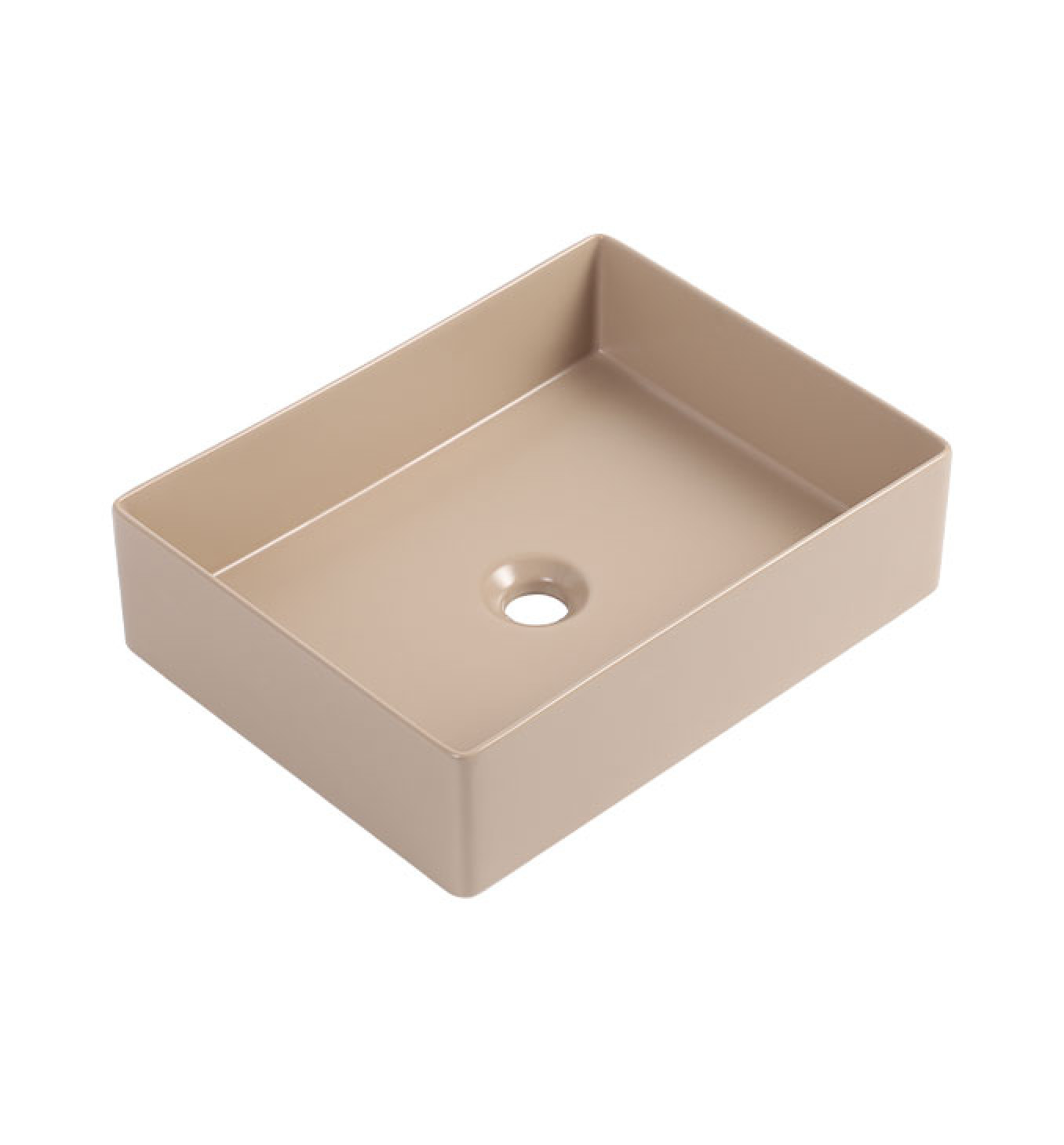 Lavabo COPEN nadgradni 470x360x130 matt khaki