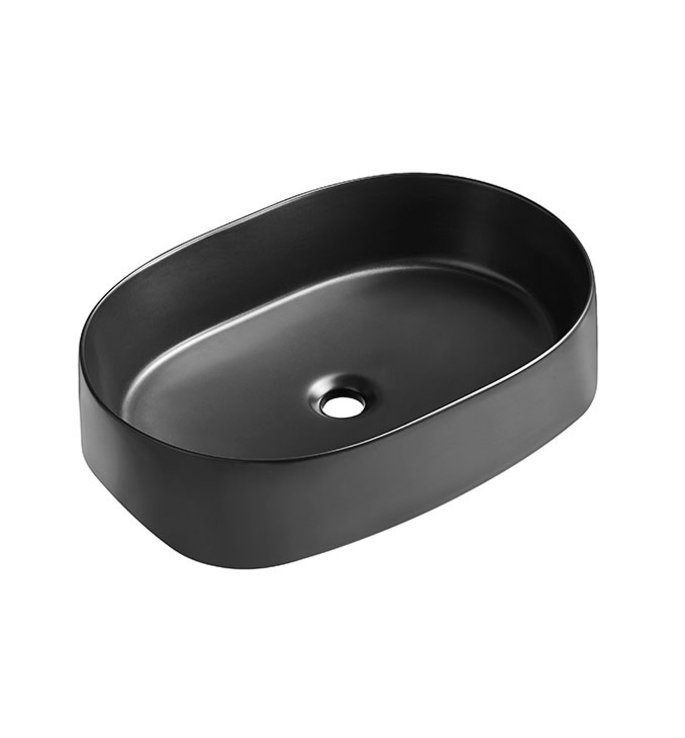 Lavabo COPEN nadgradni 560x390x140 matt black
