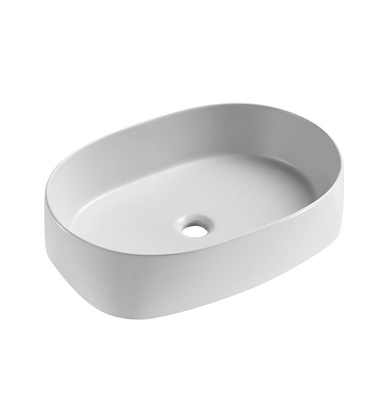 Lavabo COPEN nadgradni 560x390x140 mat gray