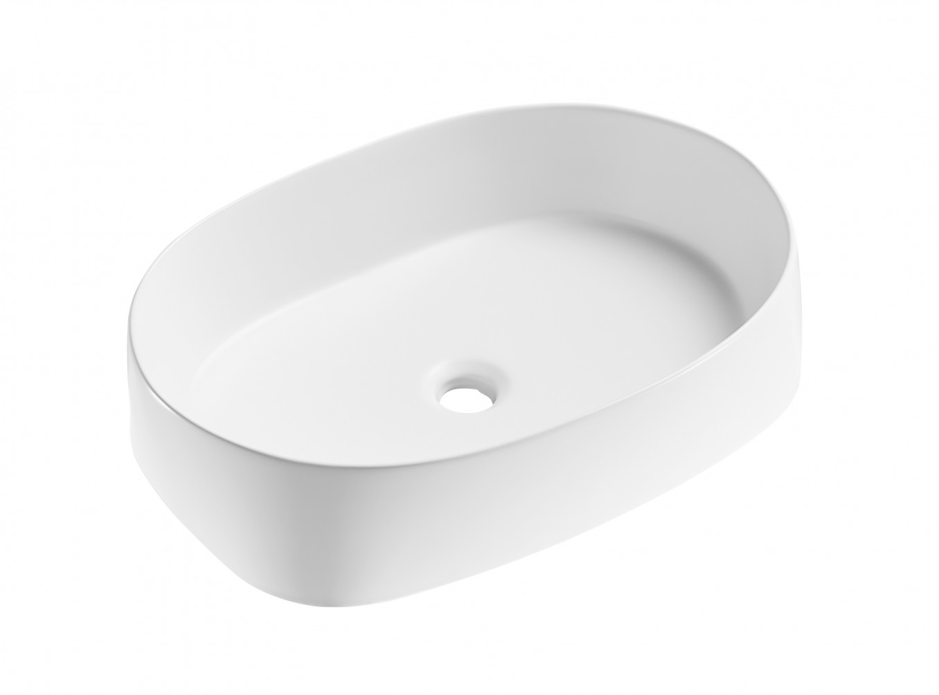 Lavabo COPEN nadgradni 560x390x140 matt white