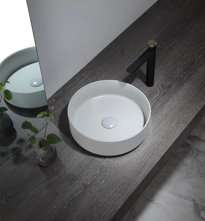 Lavabo COPEN nadgradni 410x410x120 matt gray
