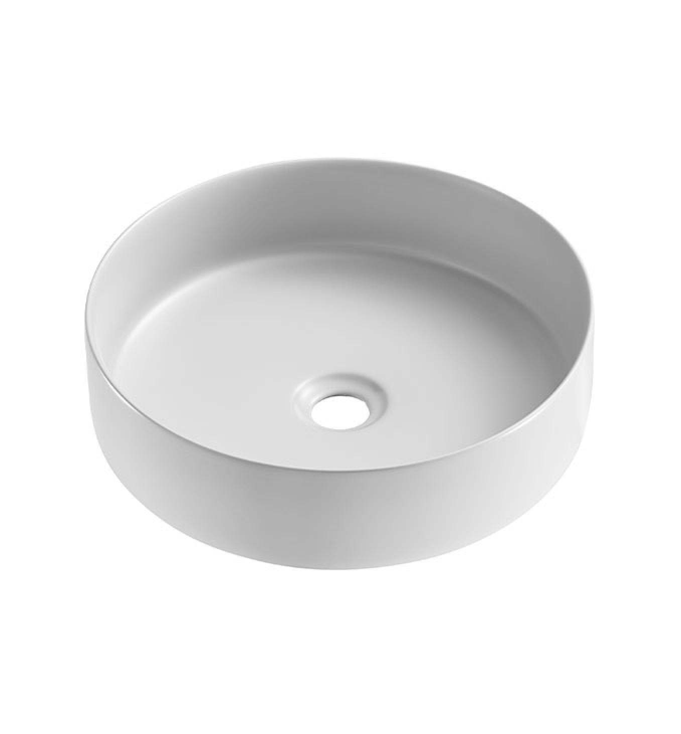 Lavabo COPEN nadgradni 410x410x120 matt gray