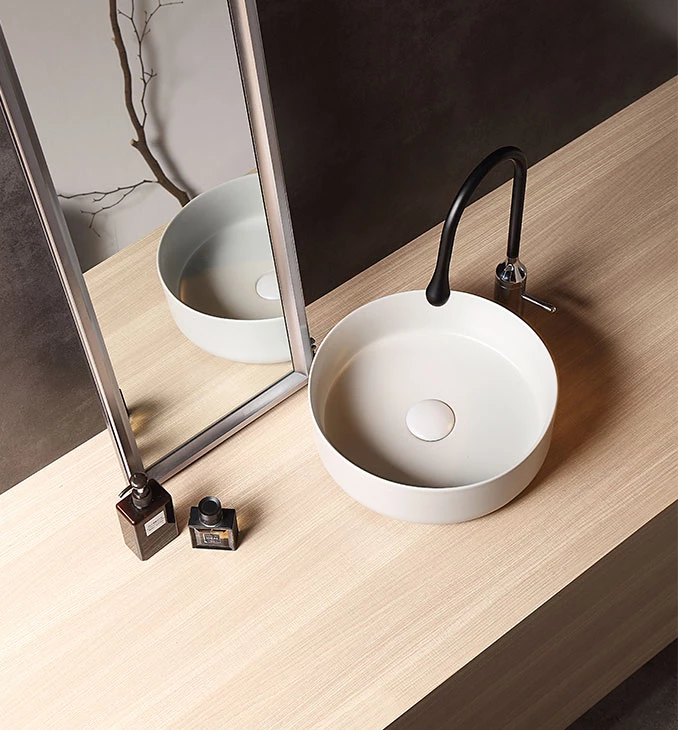 Lavabo COPEN nadgradni 410x410x120 matt white