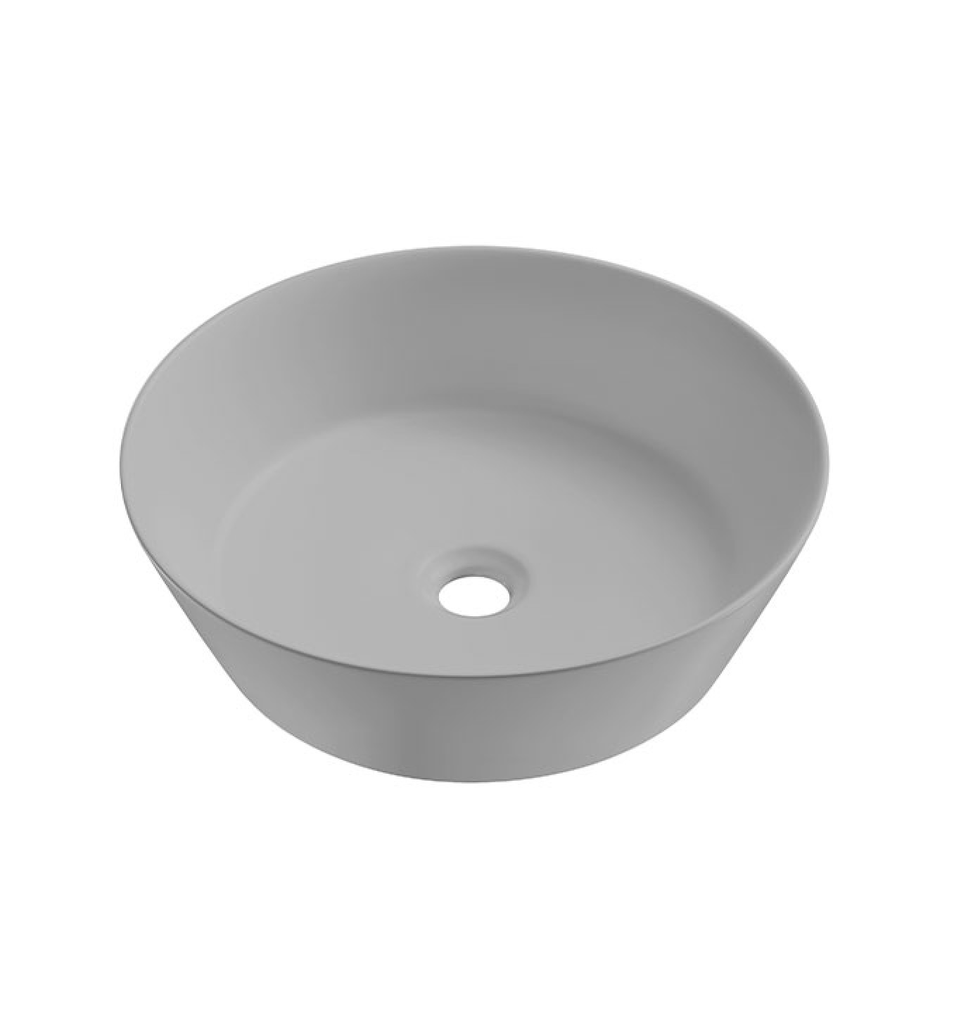 Lavabo COPEN nadgradni 430x430x130 matt gray