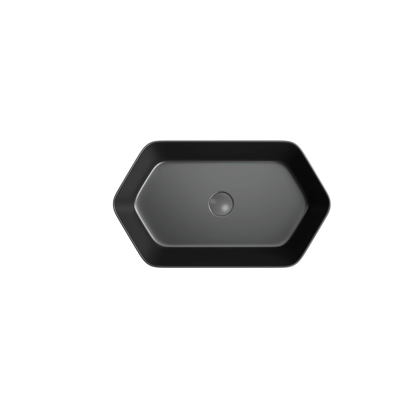 Lavabo COPEN nadgradni 610x360x145 matt black