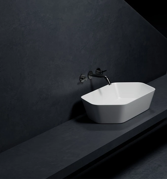 Lavabo COPEN nadgradni 610x360x145 matt white