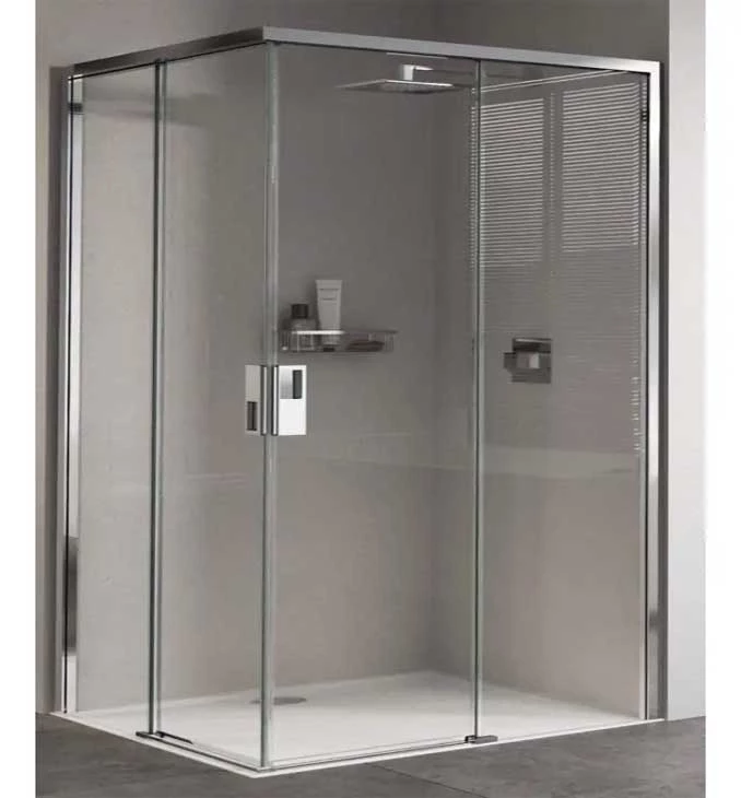 Tuš kabina NOVELLINI OPERA 120x80 mat beli ram