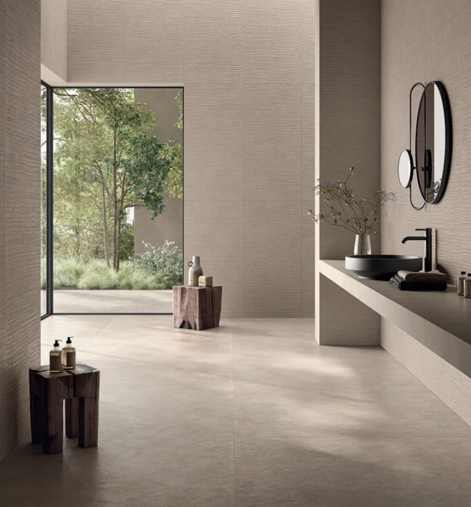 CEMENT VIBES fango solid nat 60x60 rett B51