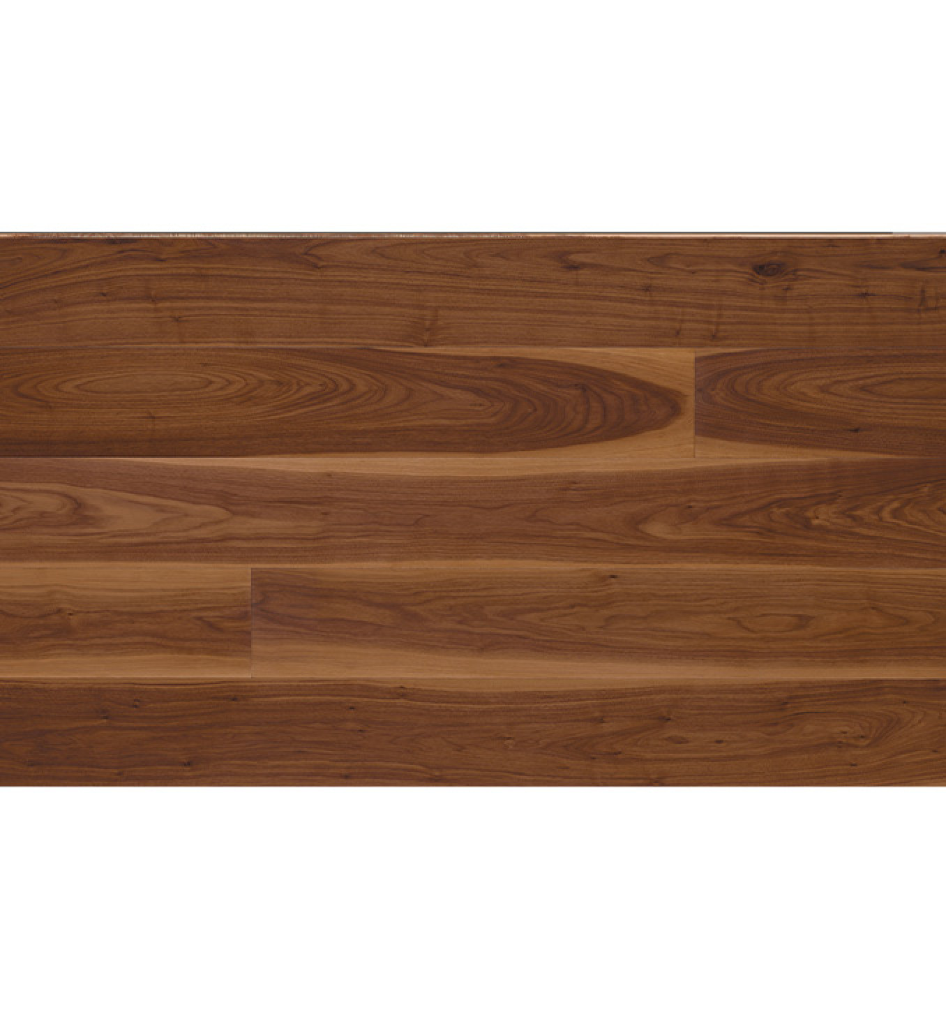 AMERICAN walnut/brushed/ natural varnished. 15mm. 135-155mm. 1200-2400mm