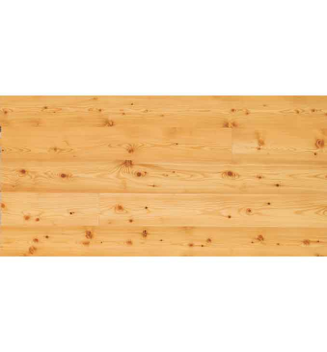 LARCH with knots/ brushed/ natural oiled. 15mm. 165mm. 1200-1950mm